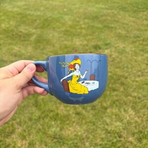 Vintage Cafe Boheme oversized coffee mug